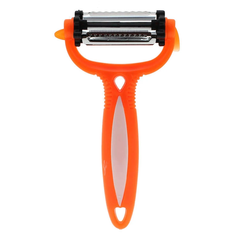 Овощечистка из нержавеющей стали слайсер терка для фруктов овощей резак 3 в 1