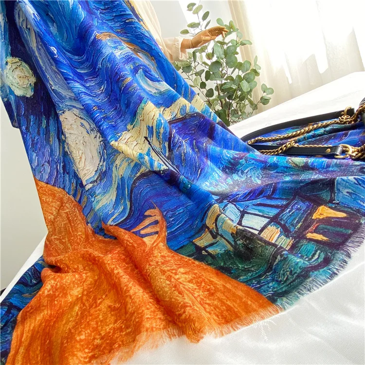

100% Pure Cashmere Scarf Neck Warm Women Long Blanket Echarpe Wraps with Tassel Natural Cashmere Scarves Foulard Femme for Ladf