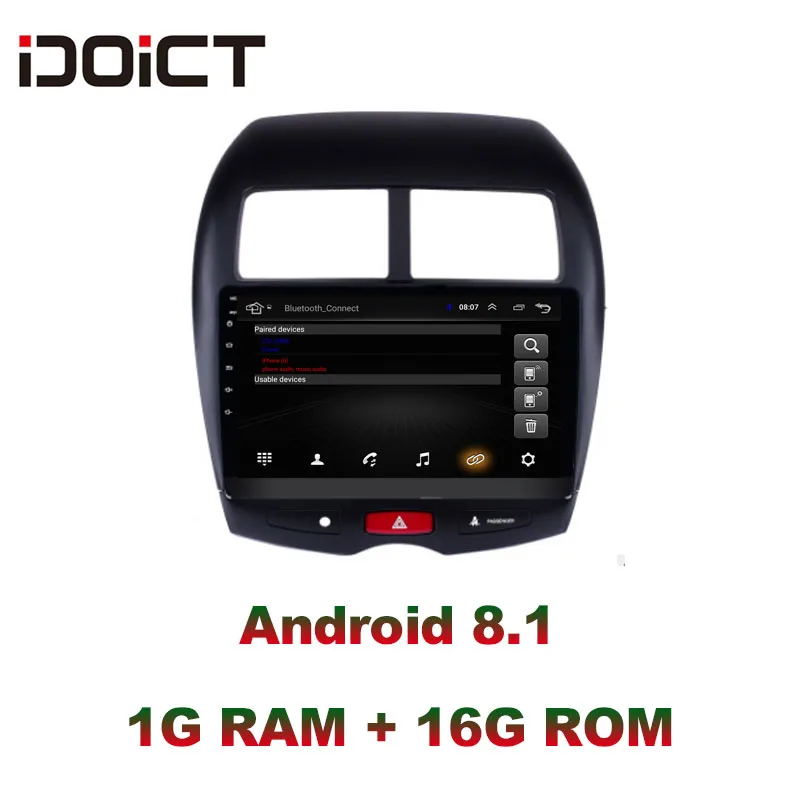 Автомобильный DVD плеер IDOICT Android 8 1 с GPS навигацией мультимедийный проигрыватель
