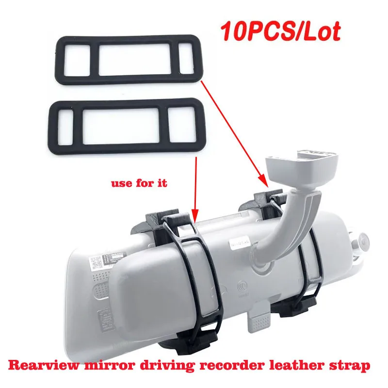 

Hotsale 10 pcs/lot voiture tachygraphe Fix Bandage rétroviseur Support pour DVR caméra montage Support livraison gratuite