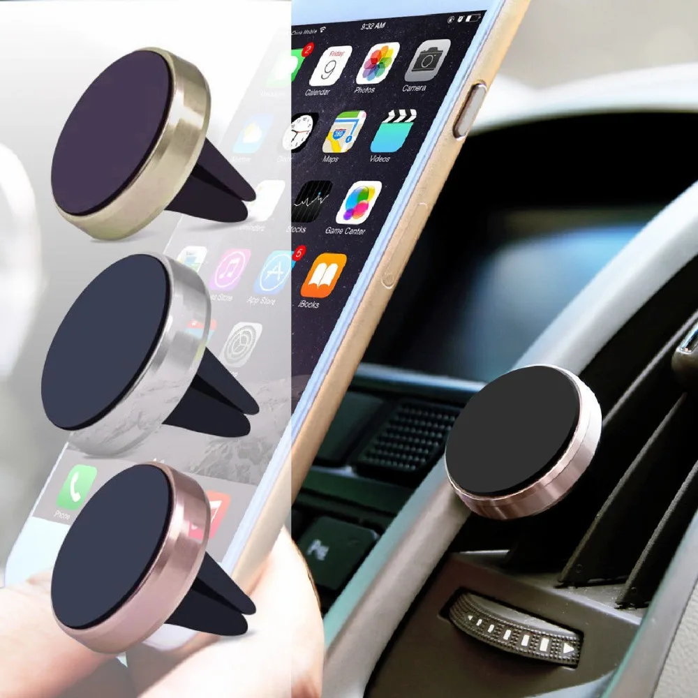 Магнитный держатель для мобильного телефона на вентиляционное отверстие