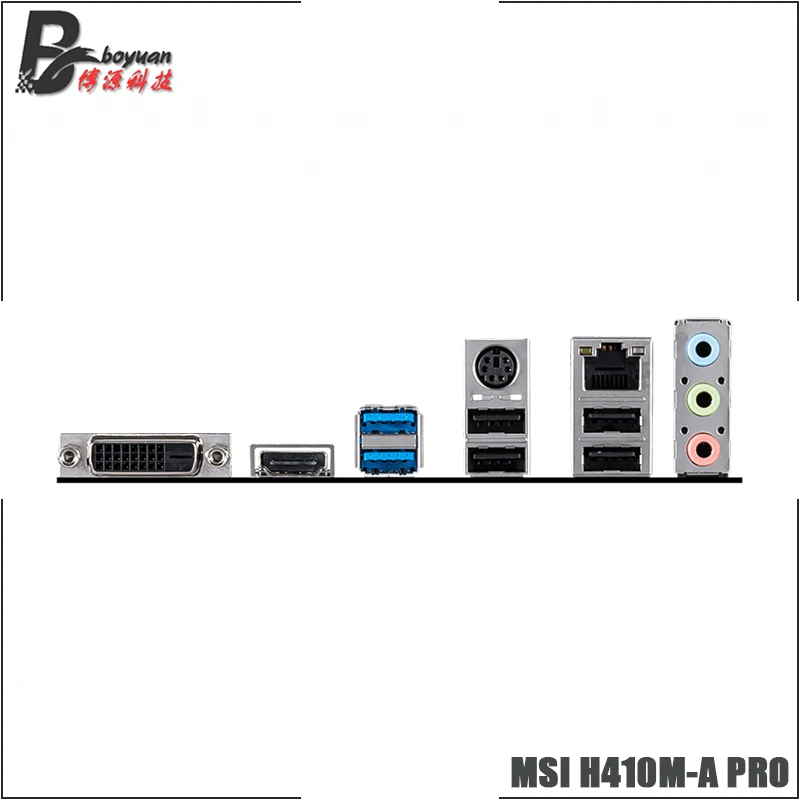 MSI H410M A PRO mATX Intel H410 DDR4 M.2 2933(JEDEC) USB 3.2 Gen 64G Support 10 gen LGA 1200 CPU Motherboard |