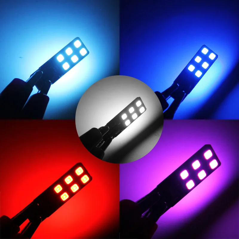 2 шт. автомобильные габаритные огни T10 W5W светодиодный 12 SMD ERRO FREE 194 168 2835 задний