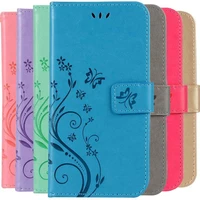 wallet leather fundas case for apple iphone 13 12 mini x xr xs 11 pro max 8 7 6 6s 6 s plus 5s se protect cover flower lady d04d