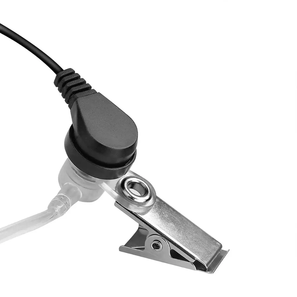 Retevis 10pcs Walkie Talkie Headset Covert Air Acoustic Earpiece for Uniden UH012SX UH038SX RT388 RT628 RT638 RT649B RT649P