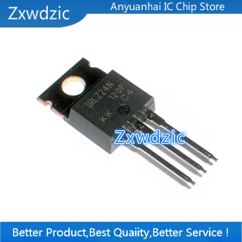 

Zxwdzic 10pcs new original imported IRLZ24NPBF IRLZ24N TO-220 MOS tube N channel 55V 18A