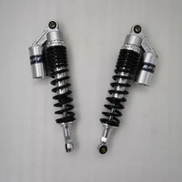 8mm spring 370mm375mm380mm motorcycle shock absorber for yamaha XT500 TT500 honda Kawasaki Suzuki RM370 RM125 ATV black chrome