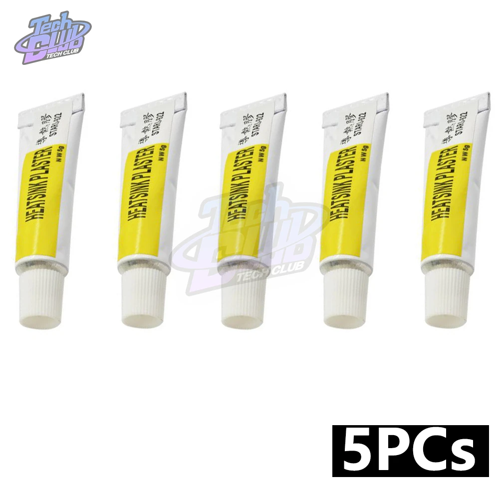 Теплопроводящая штукатурка для радиатора STARS 922 5 шт. проводящая вязкий клей чипа