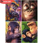 HUACAN 5D Алмазная вышивка Рождественский подарок Алмазная мозаика животные домашнего декора