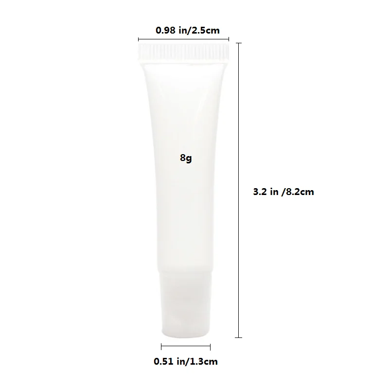 24 шт блеск для губ трубки оптом пустой контейнер губа многоразового пополнения