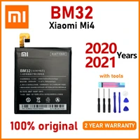 xiaomi original new 3080mah bm32 battery for xiaomi mi 4 m4 mi4 high quality phone batteries with free toolsstickers