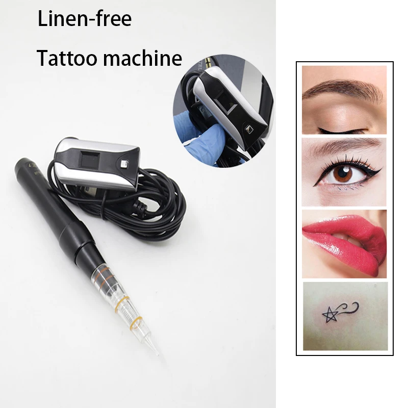Новейшая профессиональная цифровая ручка для микроблейдинга тату машинка
