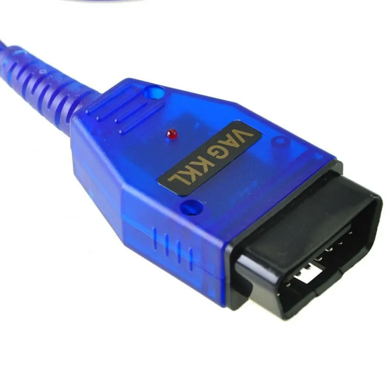 Автомобильный USB VAG COM кабель интерфейса KKL 409 1 OBD2 II OBD диагностический сканер Aux для