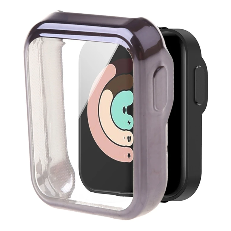 

Anti-scratch TPU Watch Case Screen Protective Cover for Xiaomi Mi Watch Lite Redmi Watch Smart Watch A06 21 Dropshipping