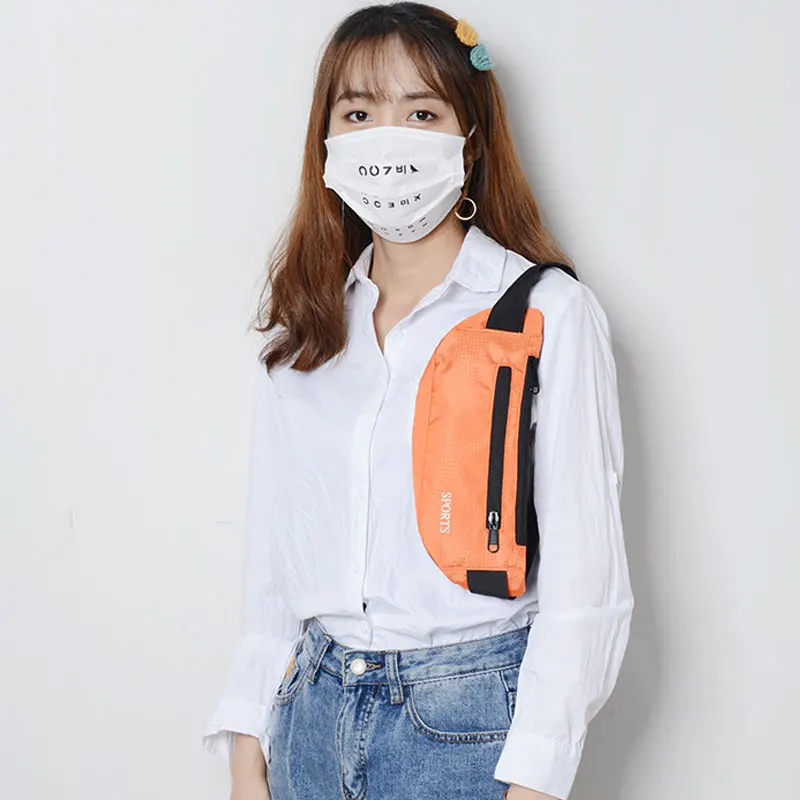 

YoReAi New Fitness Waist Bags Sport Pack Purse Travel Canvas Phone Bag Pockets Outdoor Sports High Capacity For Men Women Pack