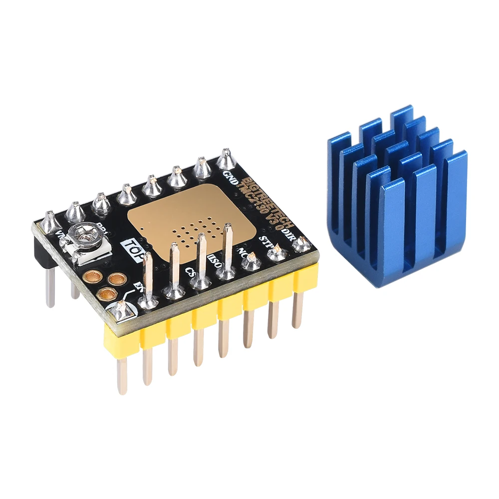 Драйвер шагового двигателя BIGTREETECH TMC2130 V3.0 бесшумный SPI 3D принтер запчасти для SKR V1.3
