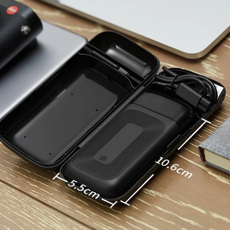 

Electric Shaver Men USB Rechargeable Reciprocating 2 Cutter Head Razor Portable Super Thin Beard Cutter Machine 2021 New