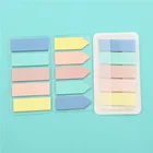 Блокнот для заметок самоклеящийся, новый цвет, 100 листов, закладка для заметок точек, маркер, бумага для заметок, офисные и школьные принадлежности