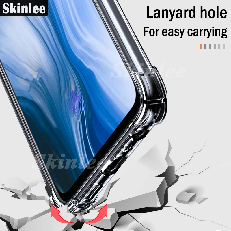 Skinlee для Samsung Galaxy A22S 5G прозрачный чехол оригинальный официальный амортизационный чехол для A22 4G.