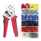 1200 шт.кор. обжимной соединитель для клемм проводов, изолированные неизолированные наконечники проводов