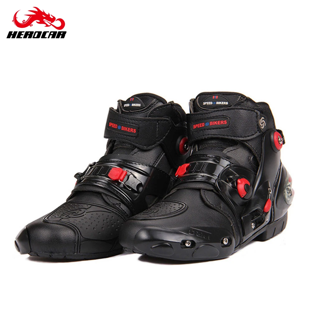 В наличии! Мотоциклетные ботинки Обувь для езды на мотоцикле Водонепроницаемая