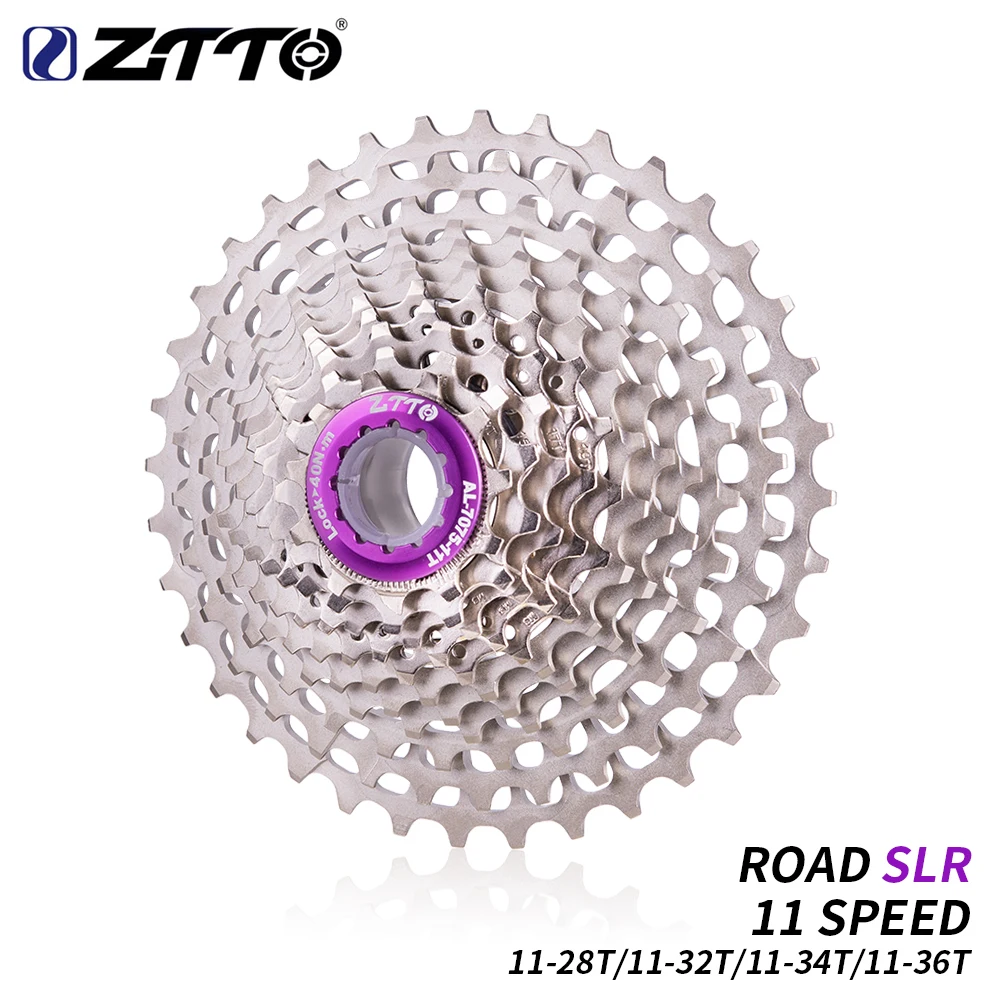 

ZTTO UltraLight K7 11V SLR 11s 11-32T CNC Bicycle Freewheel Road bike 11 Speed Cassette 11-28T Gravel bike 11-36T 11Speed 11-34T