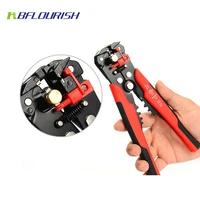 self adjusting auto wire stripping tool cable stripper for industry 10 24 awg stranded wire cutting crimper decrusation plier