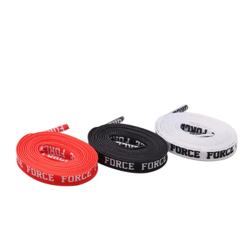 

Fantastic Flat Letter Print Shoelaces Sport Shoe Laces Sneaker Polyester Decoration Pattern Colored Bootlaces
