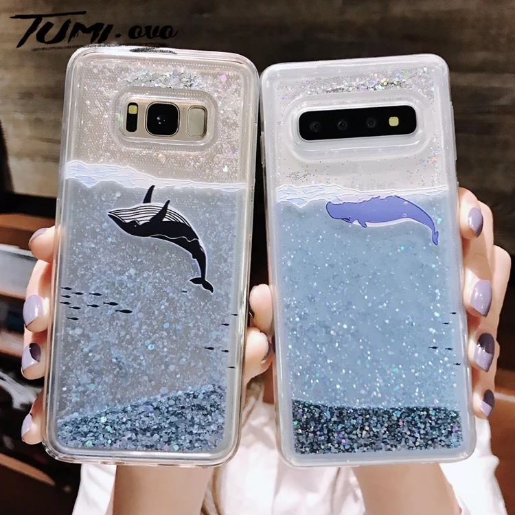 Динамический чехол с жидким песком для Samsung Galaxy A50 A30 A20 A10 J3 J4 J6 J8 A7 A8 A9 2018 S10 Lite S9 S8 Plus
