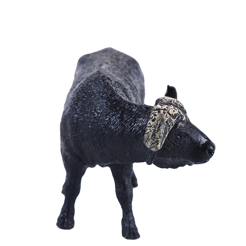 Африканский Буффало модель зоопарк пластик ТВЕРДАЯ ВОДА корова классическая