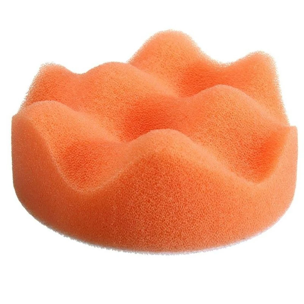 

Car Wash Sponge 3/4/5/6/7 Inch Sponge Wheel Mirror Polishing Plate Wave Disc Car Removal Tool