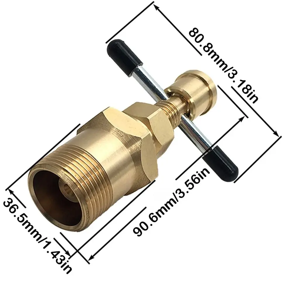 

15mm & 22mm Olive Puller Removal Tool Solid Brass Copper Pipes Fitting Removal Tool Brass Copper Pipe Joint