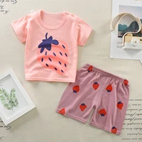 babysylsrl baby short sleeve boy clothes summer set baby girl cotton clothing t shirtpants 1suit kids clothe for 0 3 years old