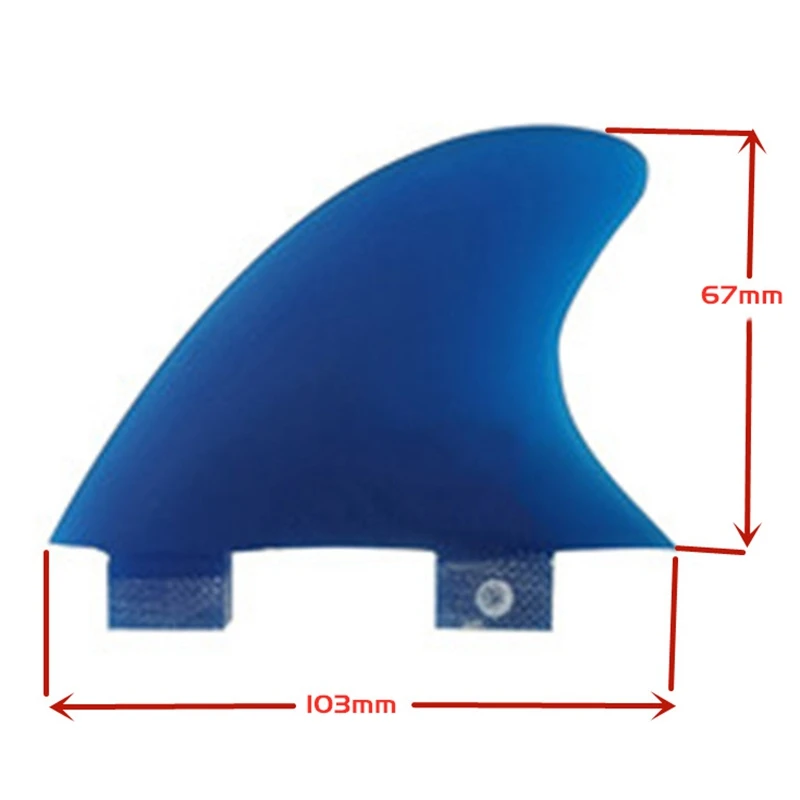 

Glass Fiber Surfing Tail Rudder Center Small Fin Surfing Accessories Knubster Center Keel Fin