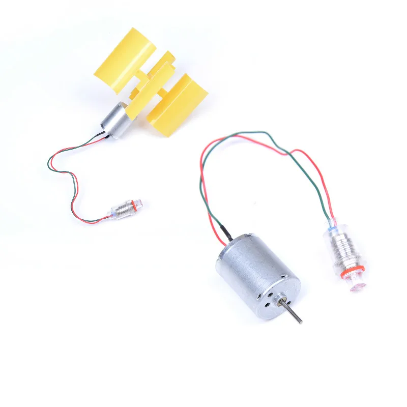 1 шт. 3V-5V Высокое качество DIY небольшой DC мотор вертикальный микро-ветер лопасти