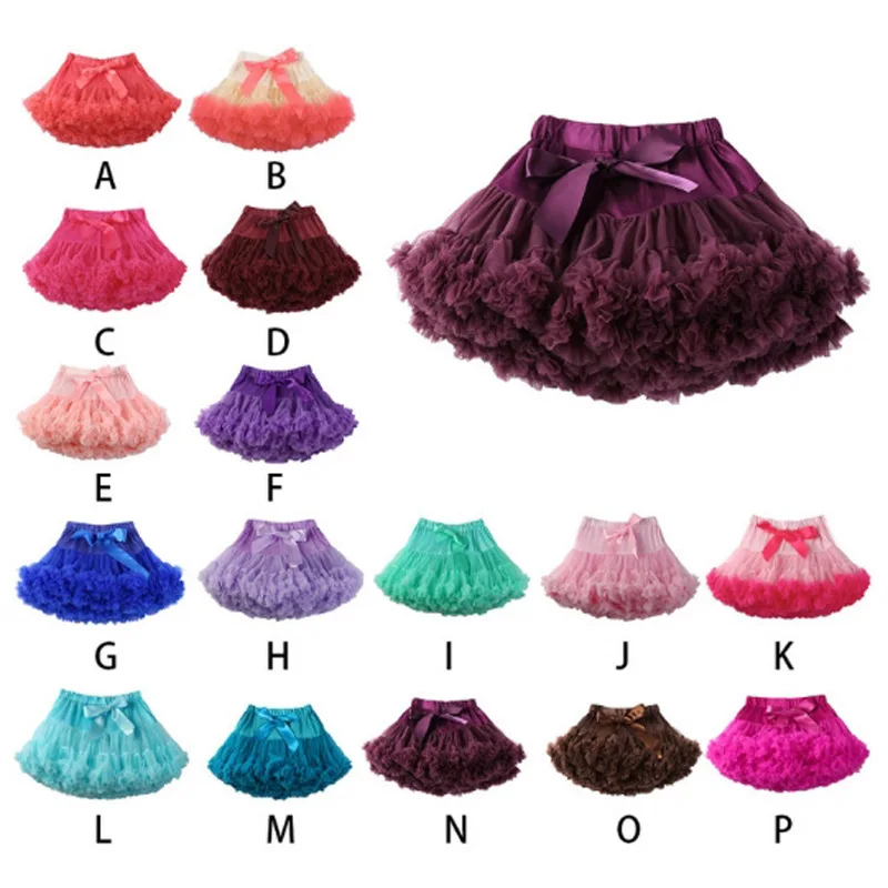 

Girls Petti Tutu Skirt Ball Gown Children Clothing Dance Birthday Costume Party Wear Kids Tutu Skirt blue Many Colors availabe