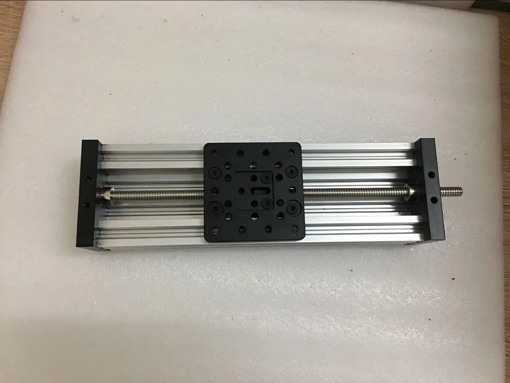 Свинцовый винт T8 Z Axis 3d принтер открытая сборка Z-axis Diy c-луч CNC раздвижной стол 300 мм 400 мм 350 мм линейный привод комплект