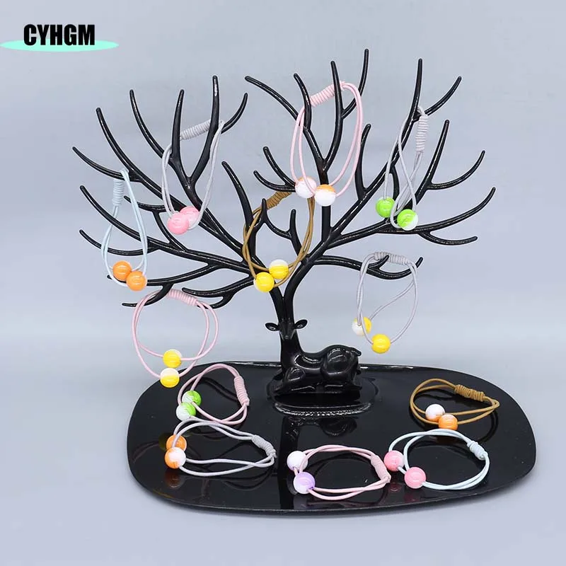 Эластичные повязки для волос девочек милые завязки украшение с желейным бантом