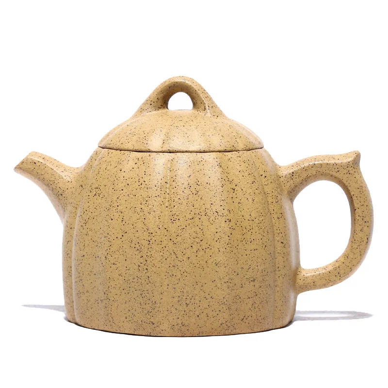 

Yixing Dingshu town Zisha pot raw ore Zhima duanni Jinbao Qinquan teapot 260ml straight