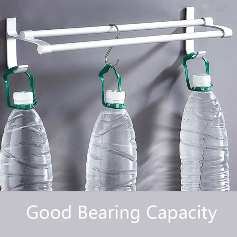 Вешалка для полотенец в ванную комнату вешалка алюминиевая настенная