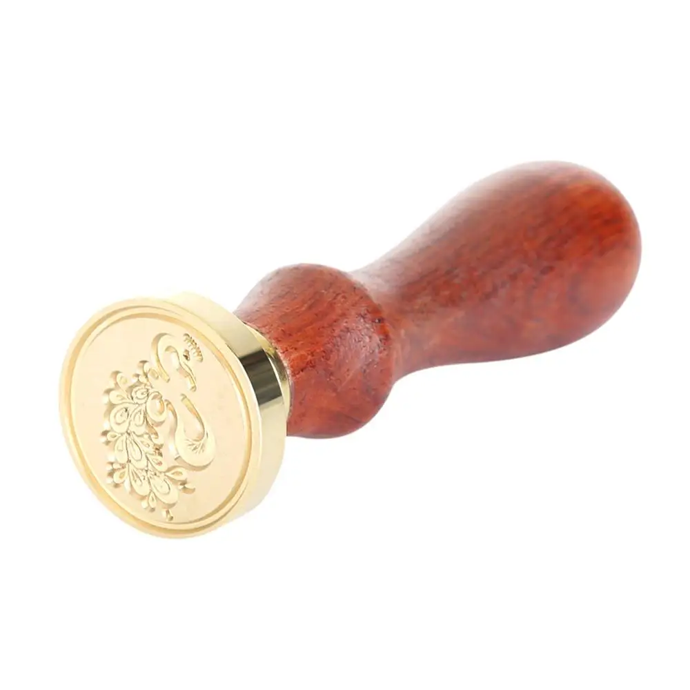C 1 шт., ретро печать, штемпели, приглашение на свадьбу сделай сам, декоративные буквы, деревянные штампы, подарки для рукоделия - Цвет: C