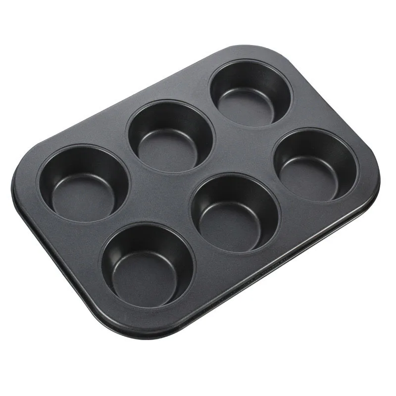 

12 Holes Square Cupcake Pan Muffin Tray Cupcake Mold Muffin Pan Carbon Steel Baking Pan Non Stick Bakeware Biscuit Pan