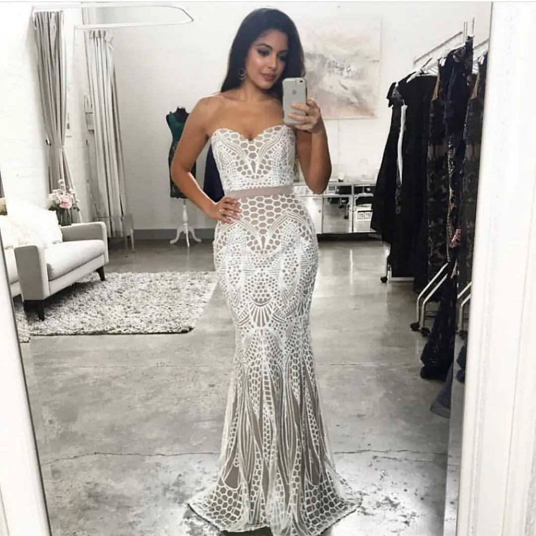 

Yeinchy women sexy V Neck Sequin Bodycon Maxi Dress Sleeveless Padded Backless Stretchy Long party Dress FY2020