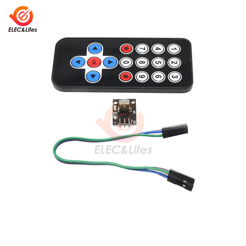 HX1838 инфракрасный ИК беспроводной пульт дистанционного управления Модуль