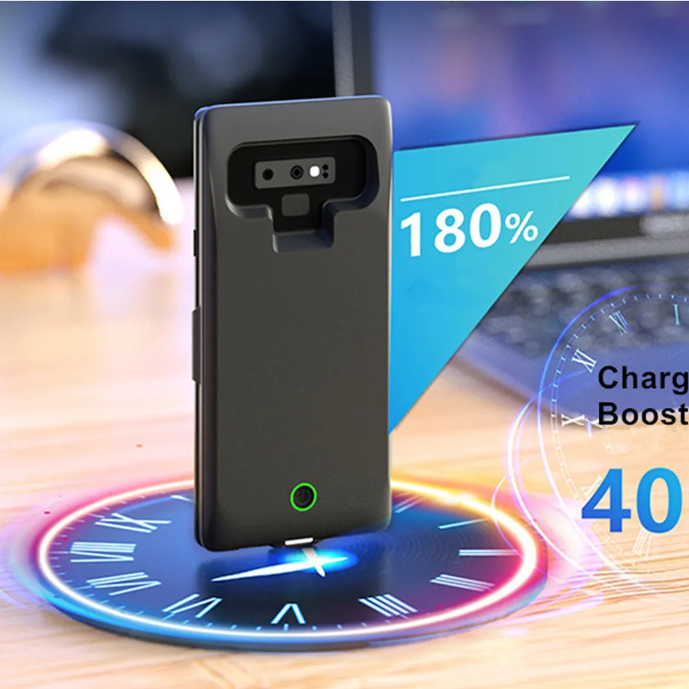 7000 мАч зарядное устройство чехол для Samsung Galaxy Note 9 S9 S8 A8 Power Bank Plus