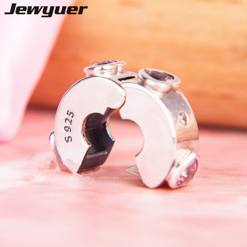 

Valentine's Day silver 925 Explosion of Love heart clips charms fit 925 sterling silver bracelets DIY fine jewyuer jewelry KT089