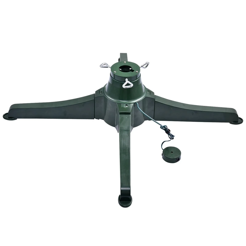 

Christmas Tree Electric Rotating Base Stand Xmas Tree Bottom Support Holder Christmas Decoration-EU Plug