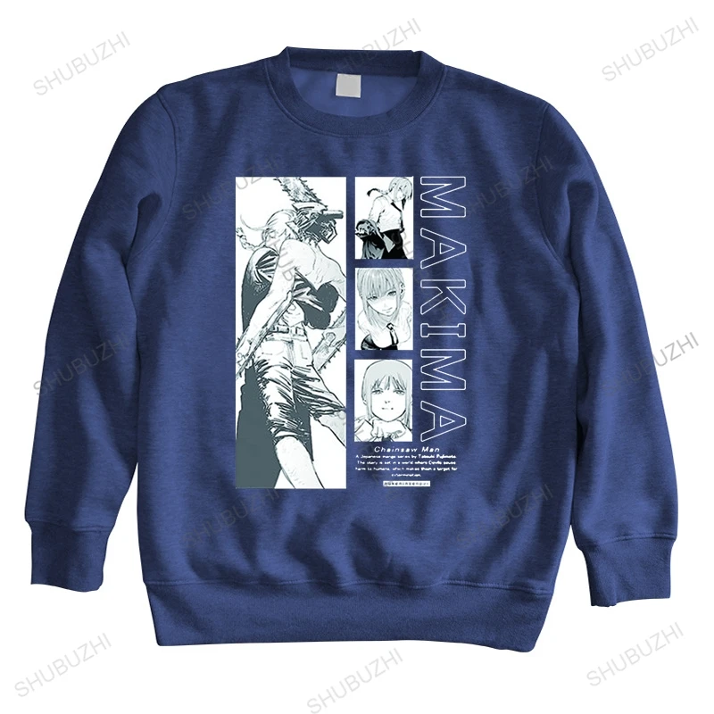 

New Style Chainsaw Man Makima Comfortable Casual Cotton hoody Oversized Daily Tops Couple Loose Trip Streetwear