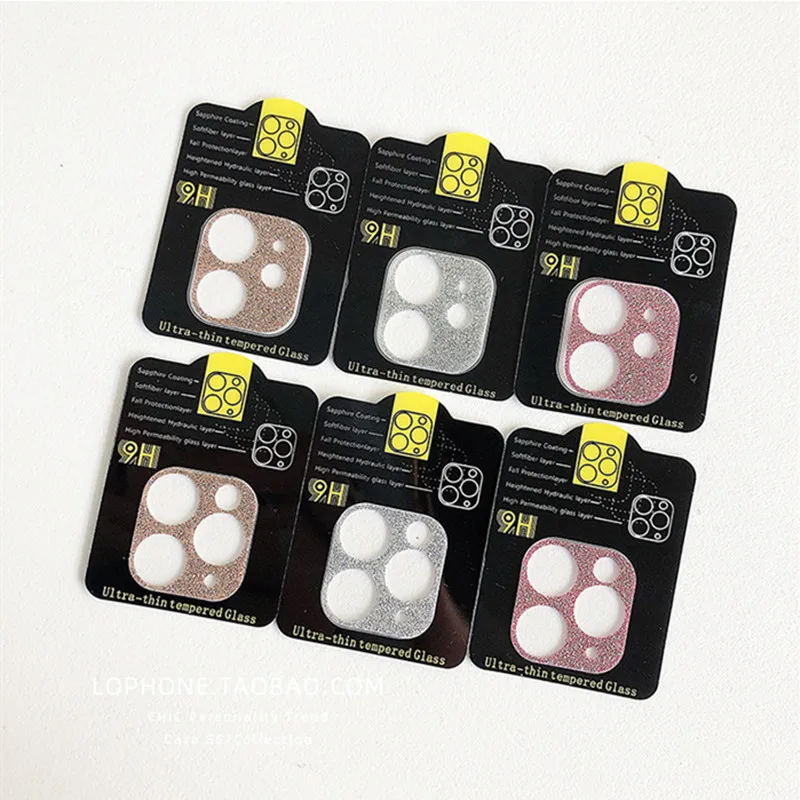 

Glitter Powder Bling Camera Lens Film For iPhone 11 Pro MAX Matte Shining Powder Protector Screen For iPhone 11 Pro Lens Film