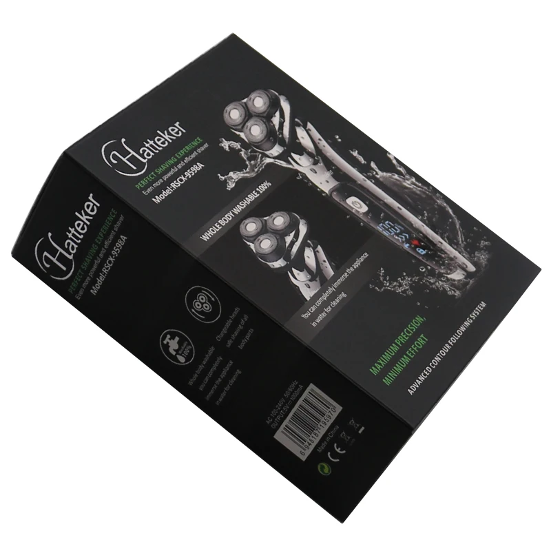 Водонепроницаемый Мощный электрическая бритва для мужчин триммер бороды